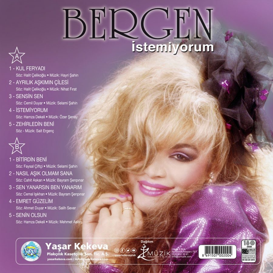 Bergen İstemiyorum - Plak - Görsel 2