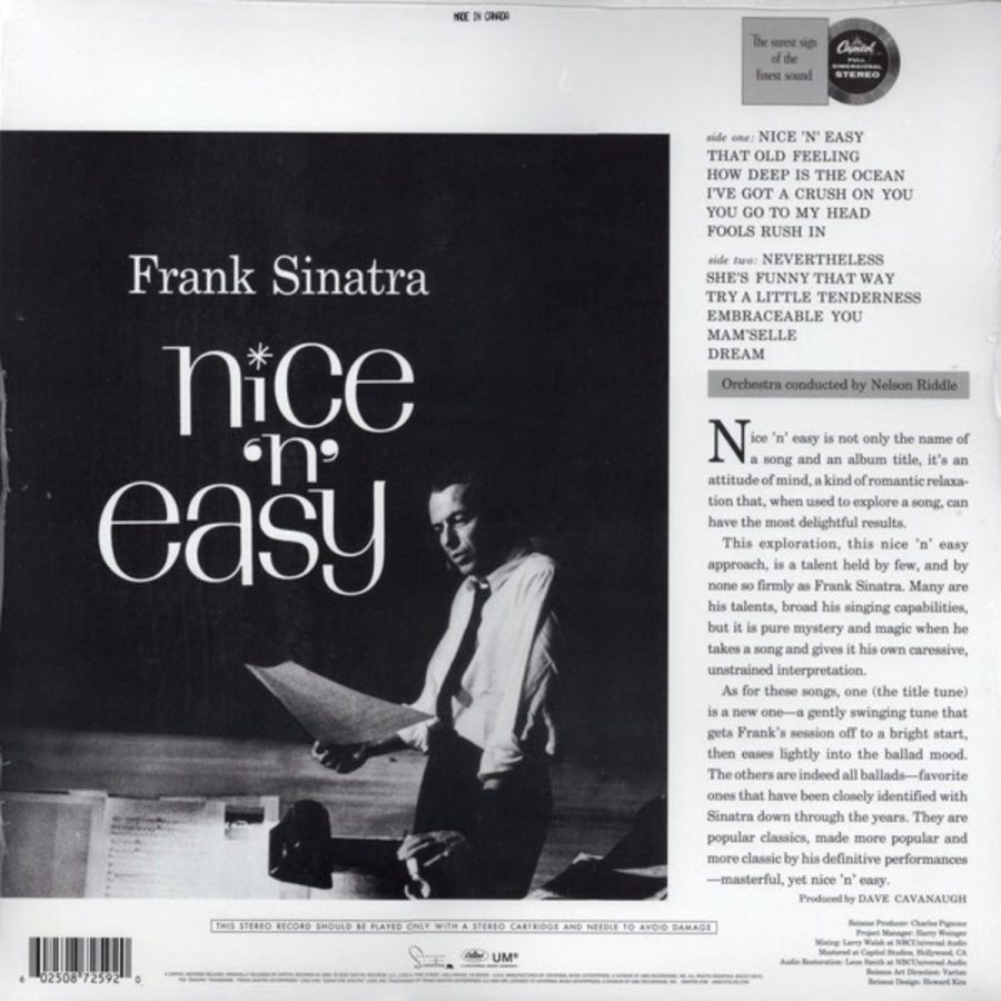 Frank Sinatra Nice 'N' Easy - Plak - Görsel 2