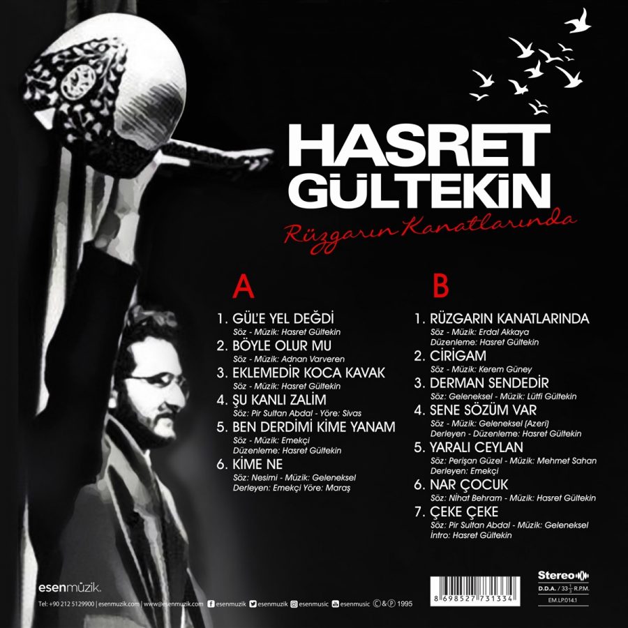 Hasret Gültekin Rüzgarın Kanatlarında - Plak - Görsel 3