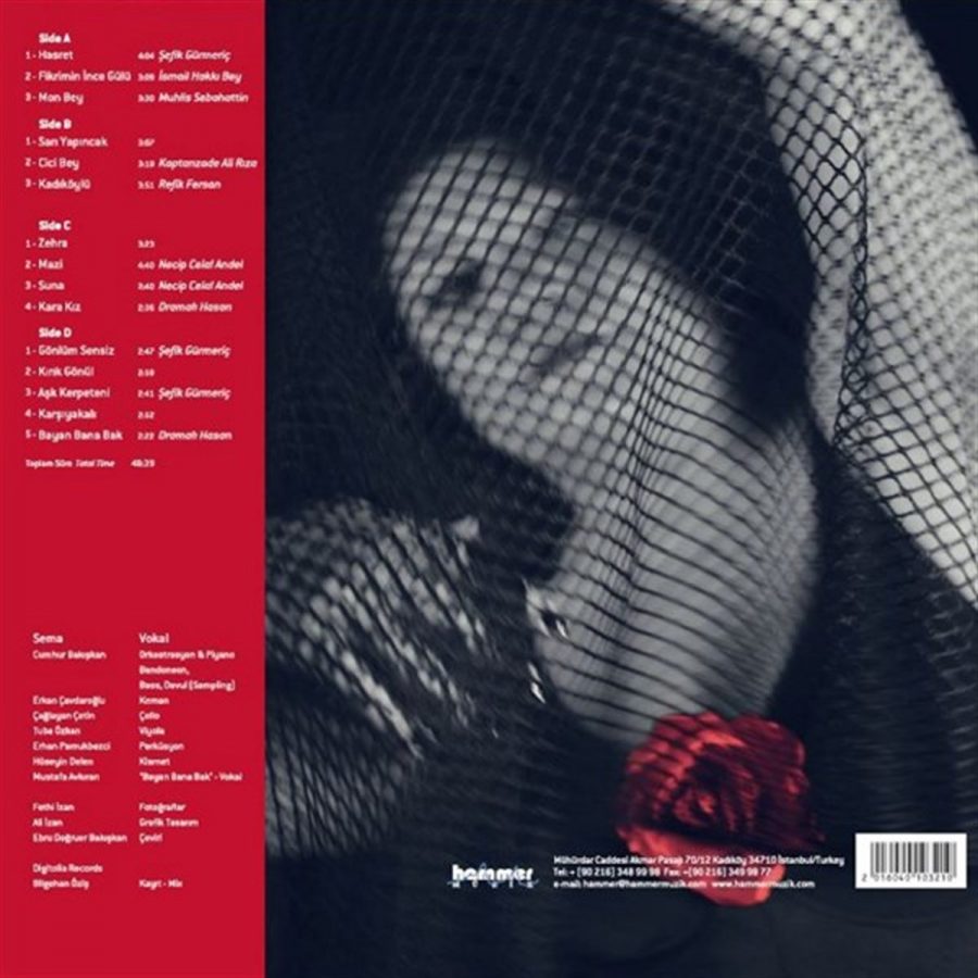Sema Moritz Ekho / 3.Baskı ''Splatter Red Vinyl'' - 2 Plak - Görsel 2