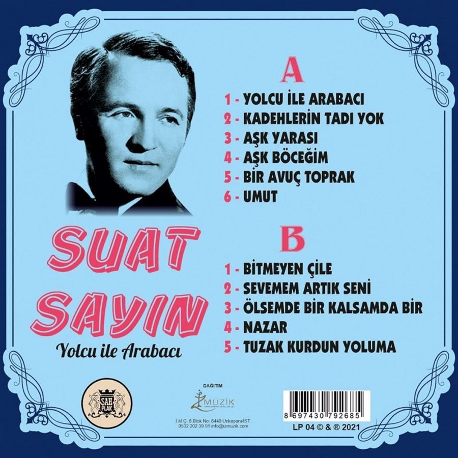 Suat Sayın Yolcu ile Arabacı - Plak - Görsel 2