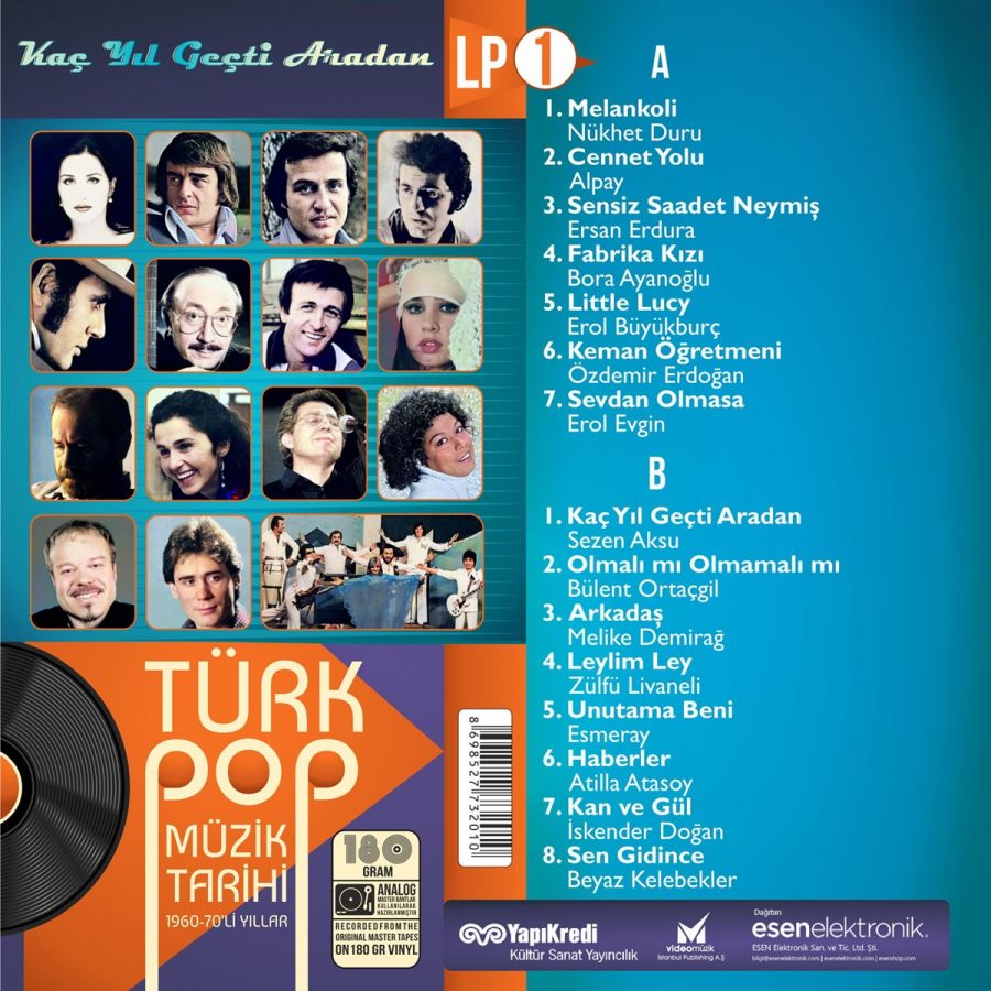 Türk Pop Müzik Tarihi 1960-70'lı Yıllar 1 - Plak - Görsel 3