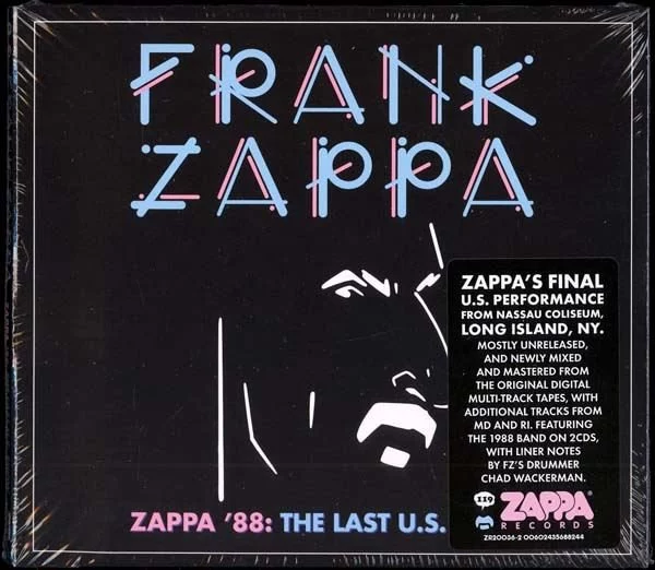 0001937580001-1.jpg Zappa '88: The Last U.S. Show Opaque Purple - Plak - Görsel 1