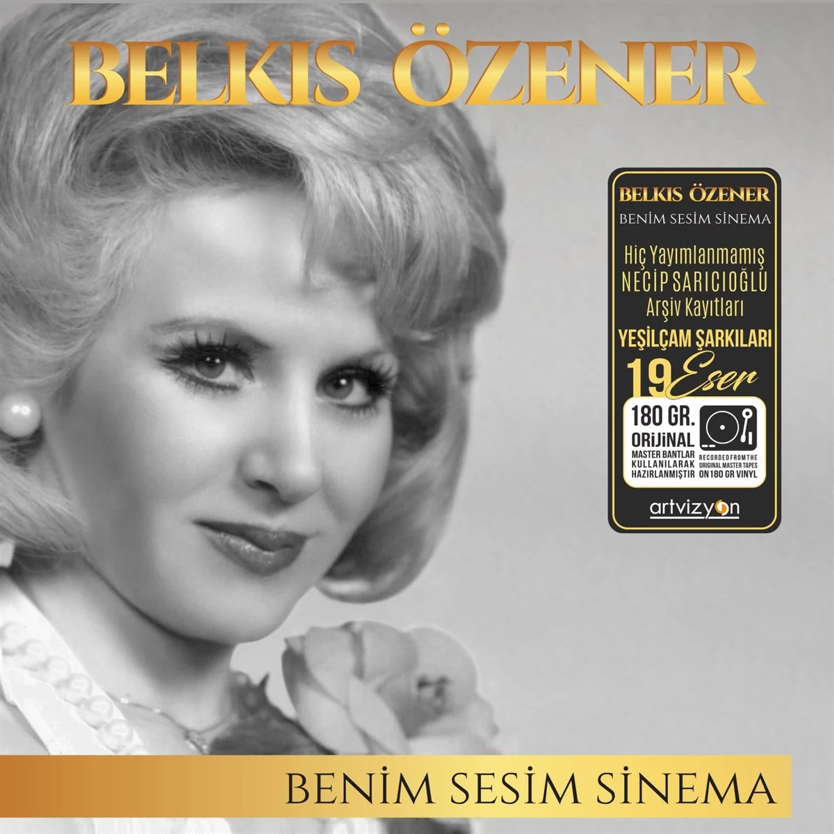 belkis-ozener-benim-sesim-sinema-plak Belkıs Özener Benim Sesim Sinema - Plak - Görsel 1