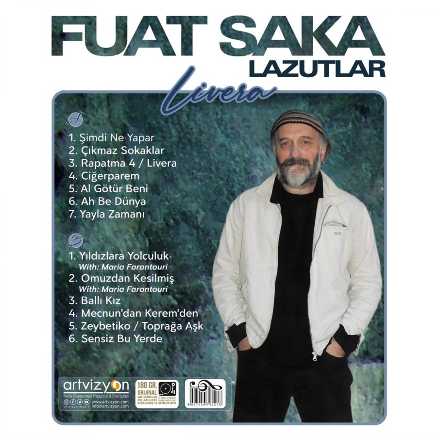 Fuat Saka Lazutlar Livera - Plak - Görsel 2