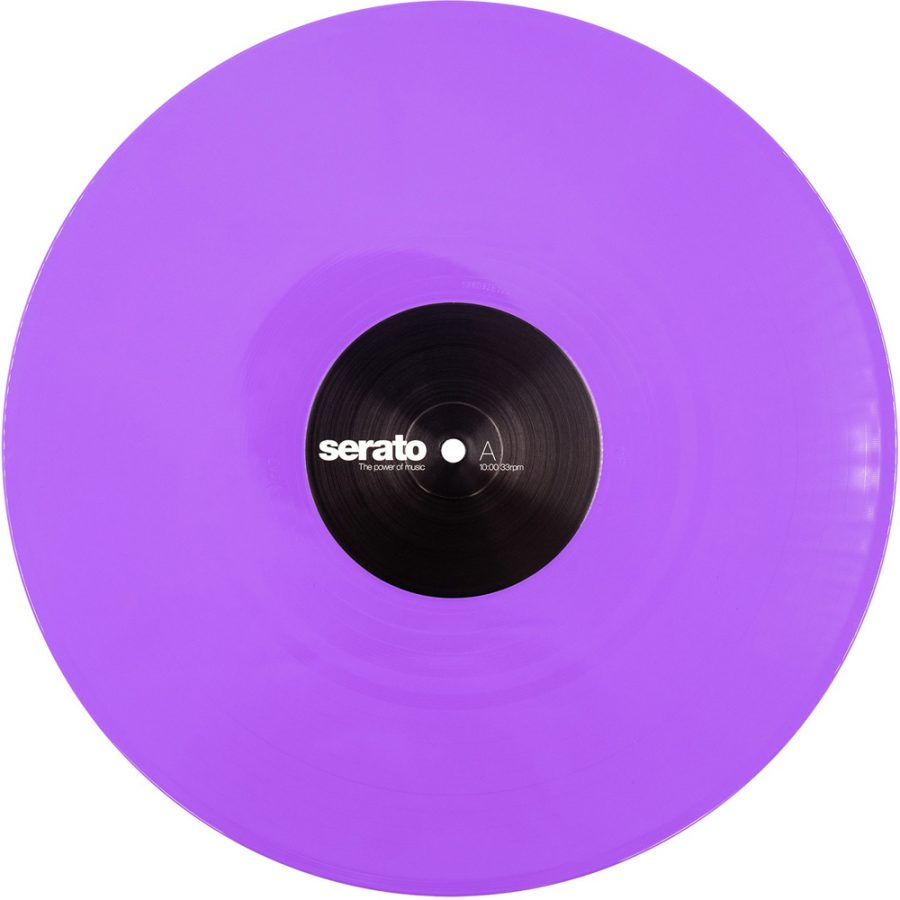 Serato Control Vinyl Neon Series Violet Limited Edition - Görsel 2