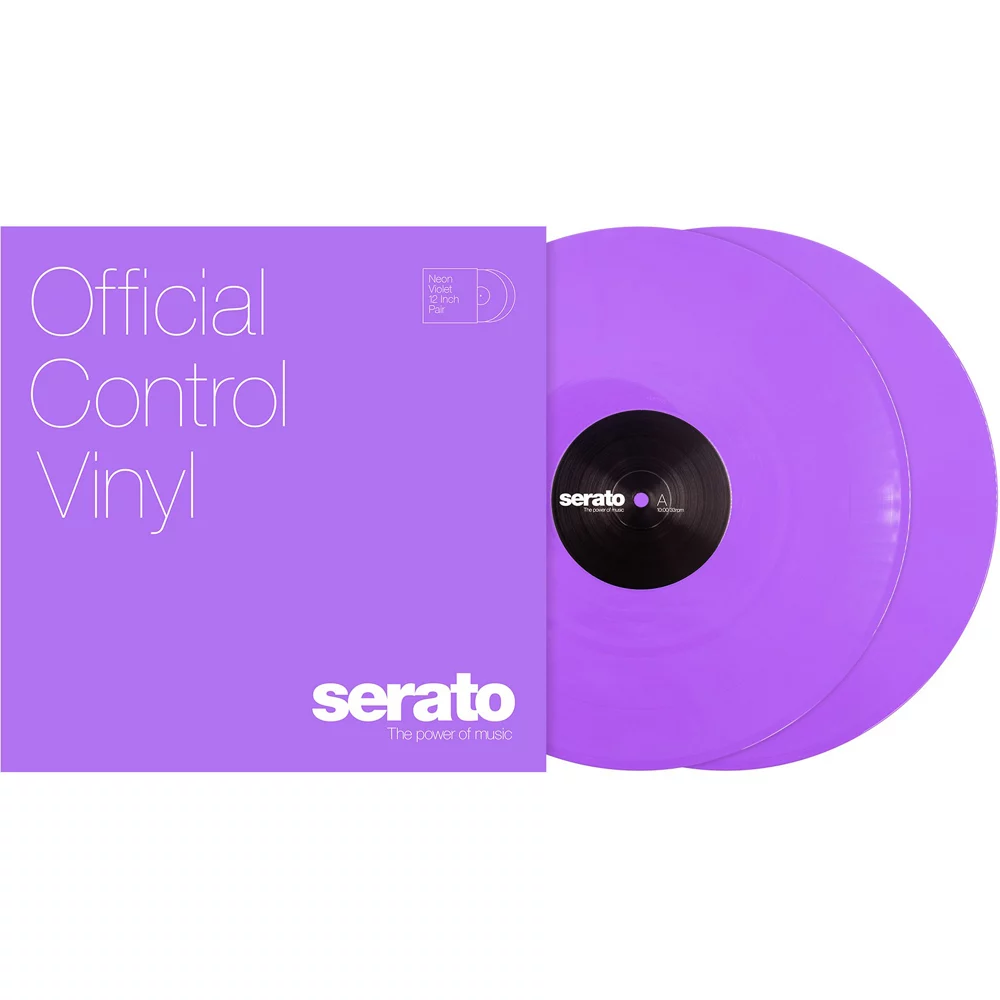 serato-control-vinyl-neon-series-violet-limited-edition Serato Control Vinyl Neon Series Violet Limited Edition - Görsel 1