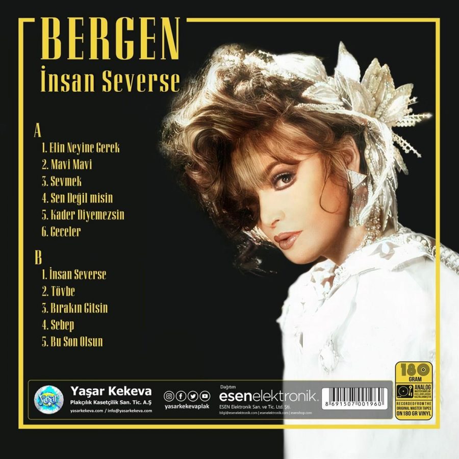 Bergen İnsan Severse - Plak - Görsel 3