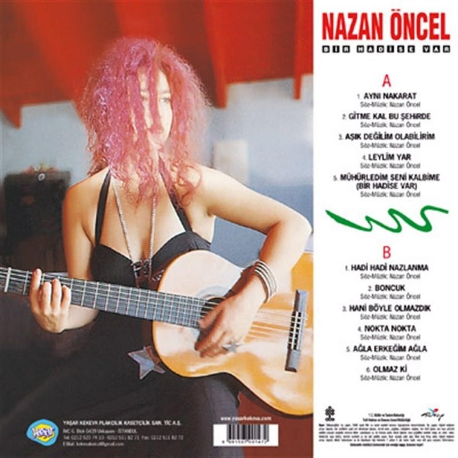 Nazan Öncel Bir Hadise Var (Renkli Plak) - Görsel 3