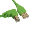 UDG Ultimate Audio Cable USB 2.0 A-B Green Angled - Görsel 2