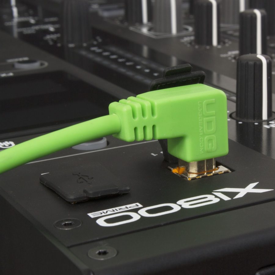 UDG Ultimate Audio Cable USB 2.0 A-B Green Angled - Görsel 6