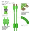UDG Ultimate Audio Cable USB 2.0 A-B Green Angled - Görsel 7