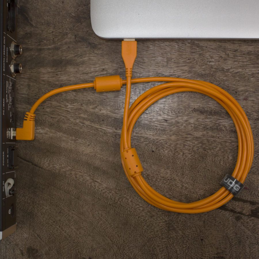 UDG Ultimate Audio Cable USB 2.0 A-B Orange Angled - Görsel 4
