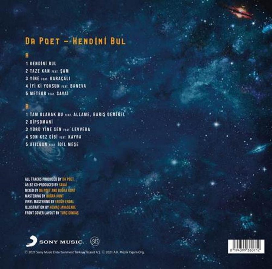Da Poet - Kendini Bul - Plak - Görsel 2