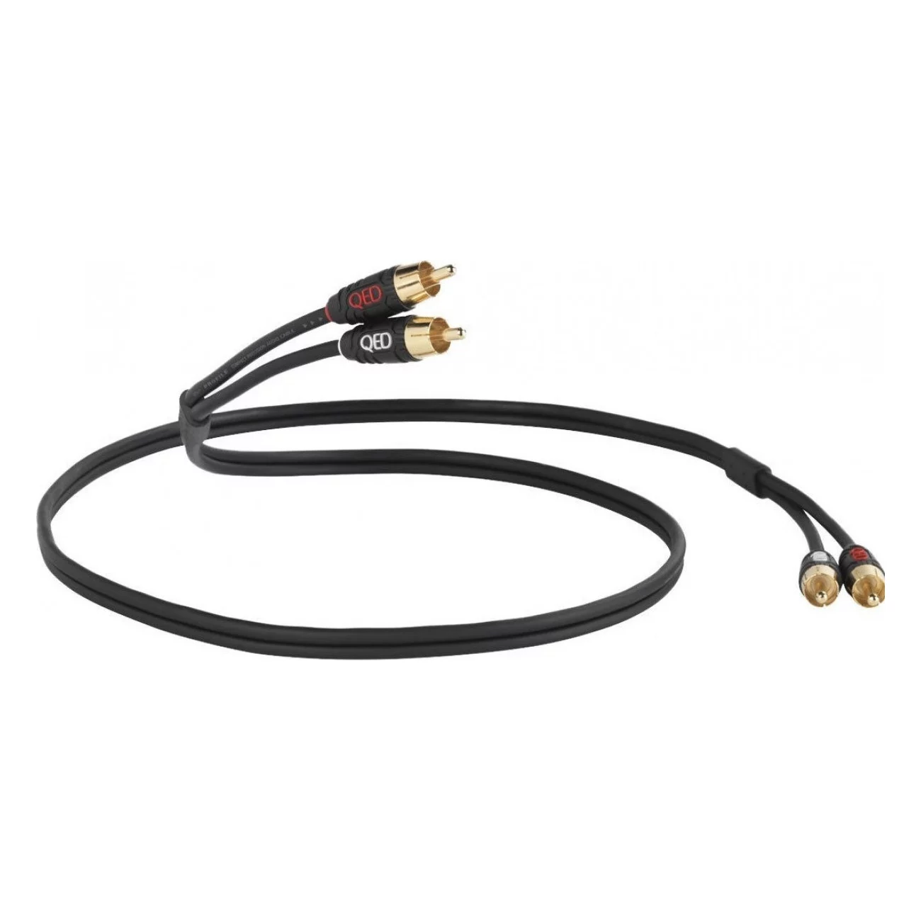 qe-2707-profile-audio-rca-rca-kablo-5-metre QED QE-2707 Profile Audio RCA-RCA Kablo 5 Metre - Görsel 1