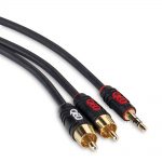 QED QE-2719 Profile Audio J2P 2 Metre RCA / 3.5mm Kablo - Görsel 2