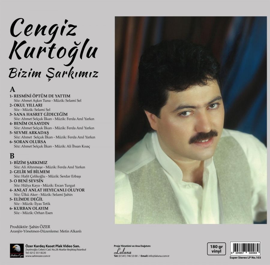 Cengiz Kurtoğlu Bizim Şarkımız - Plak - Görsel 2