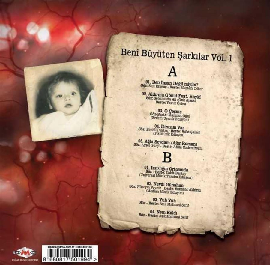 Hayko Cepkin Beni Büyüten Şarkılar Vol:1 - Plak - Görsel 2