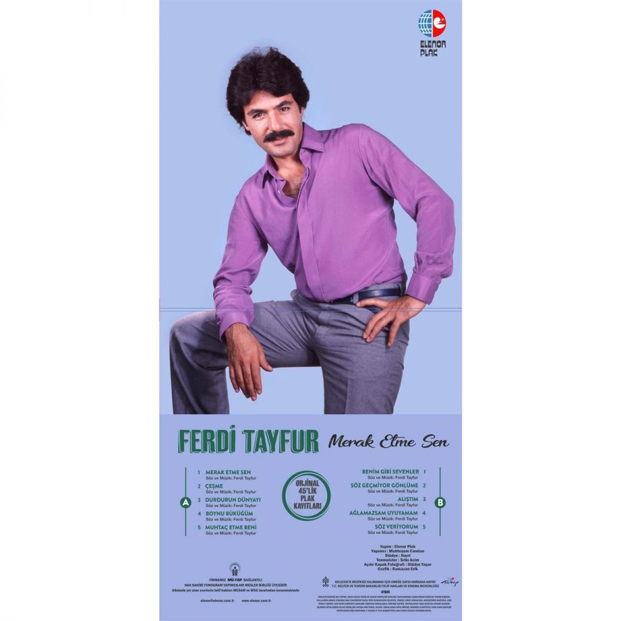 Ferdi Tayfur Merak Etme Sen - Plak - Görsel 3