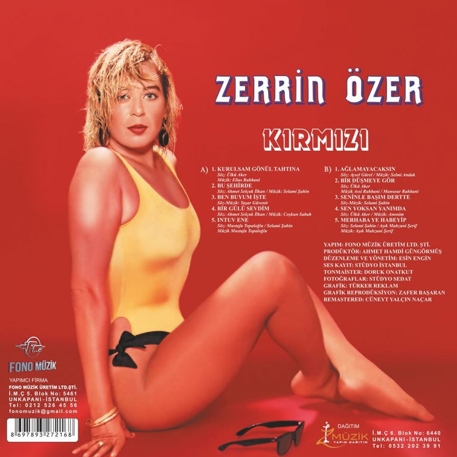 Zerrin Özer Kırmızı - Plak - Görsel 2