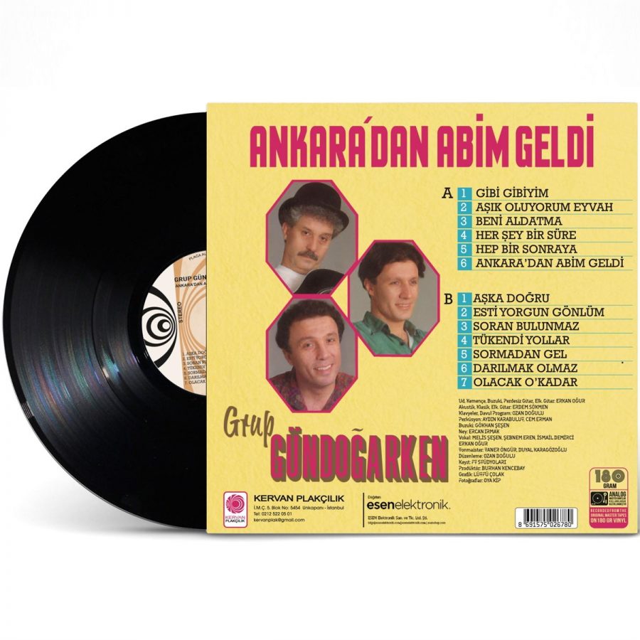 Grup Gündoğarken Ankara'dan Abim Geldi - Plak - Görsel 4