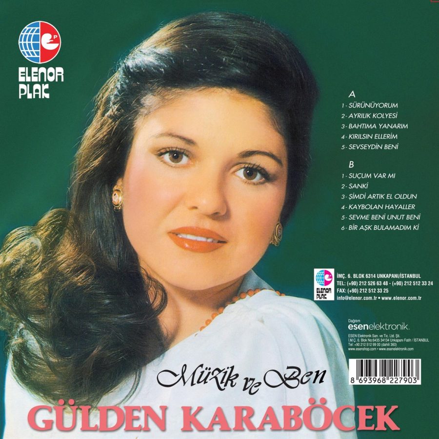 Gülden Karaböcek Müzik ve Ben - Plak - Görsel 2