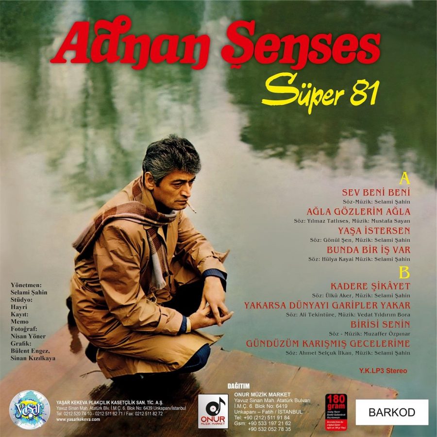 Adnan Şenses Süper 81 - Plak - Görsel 2