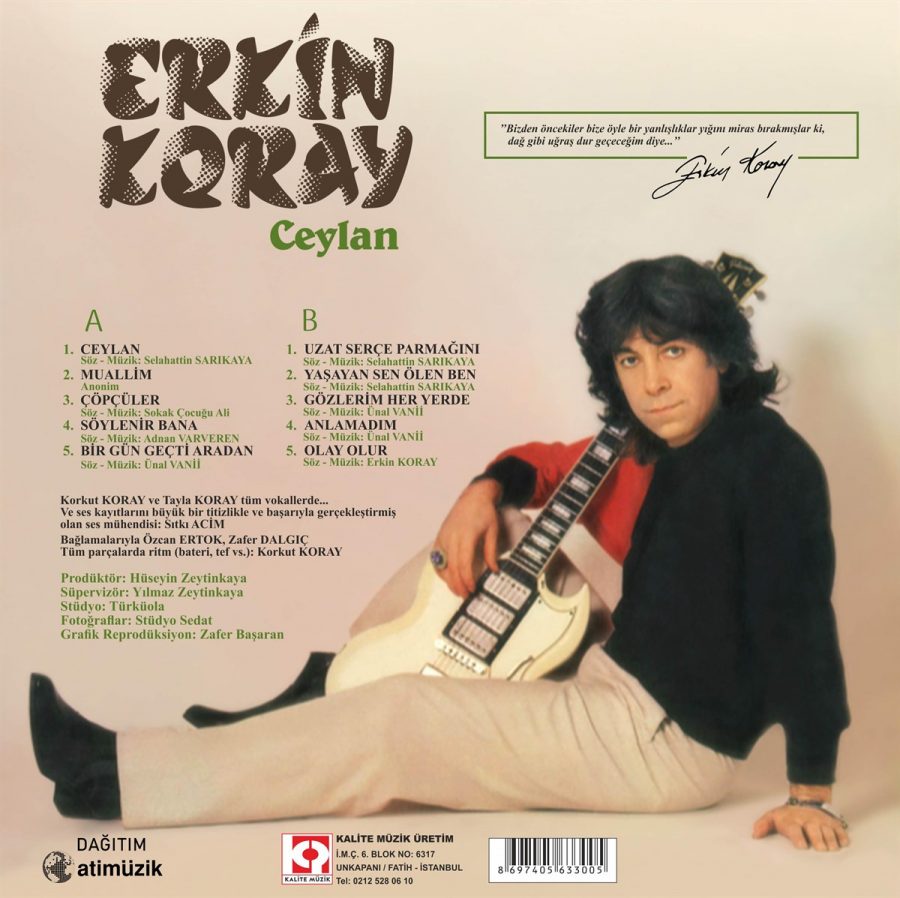 Erkin Koray Ceylan / Çöpçüler - Plak - Görsel 2