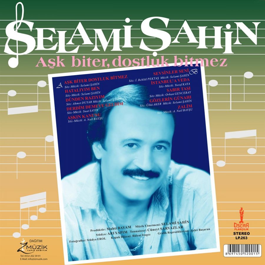 Selami Şahin Aşk Biter Dostluk Bitmez - Plak - Görsel 2