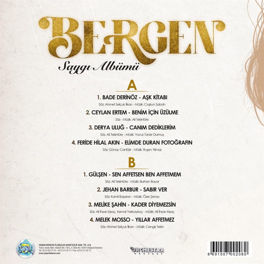 Bergen Saygı Albümü - Plak - Görsel 2