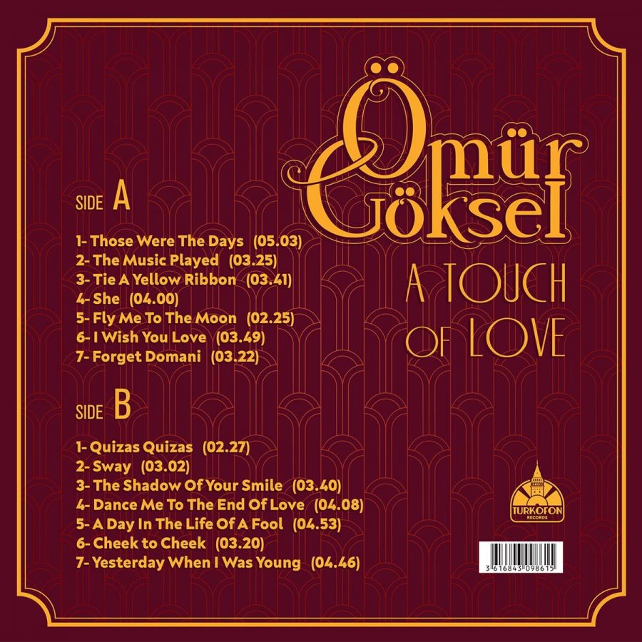 Ömür Göksel A Touch Of Love - Plak - Görsel 2