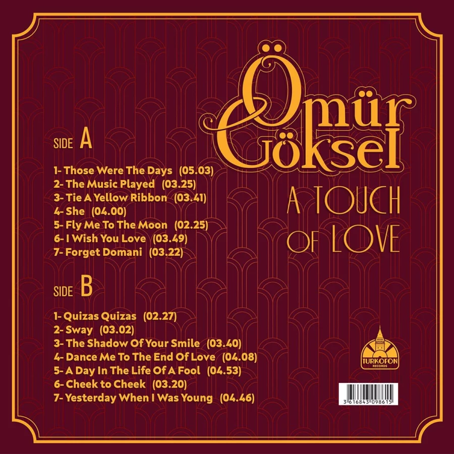 Ömür Göksel A Touch Of Love - Plak - Görsel 2