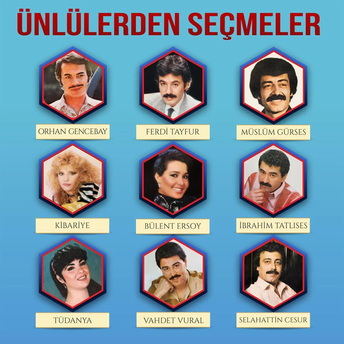 unlulerden-secmeler-plak Ünlülerden Seçmeler - Plak - Görsel 1