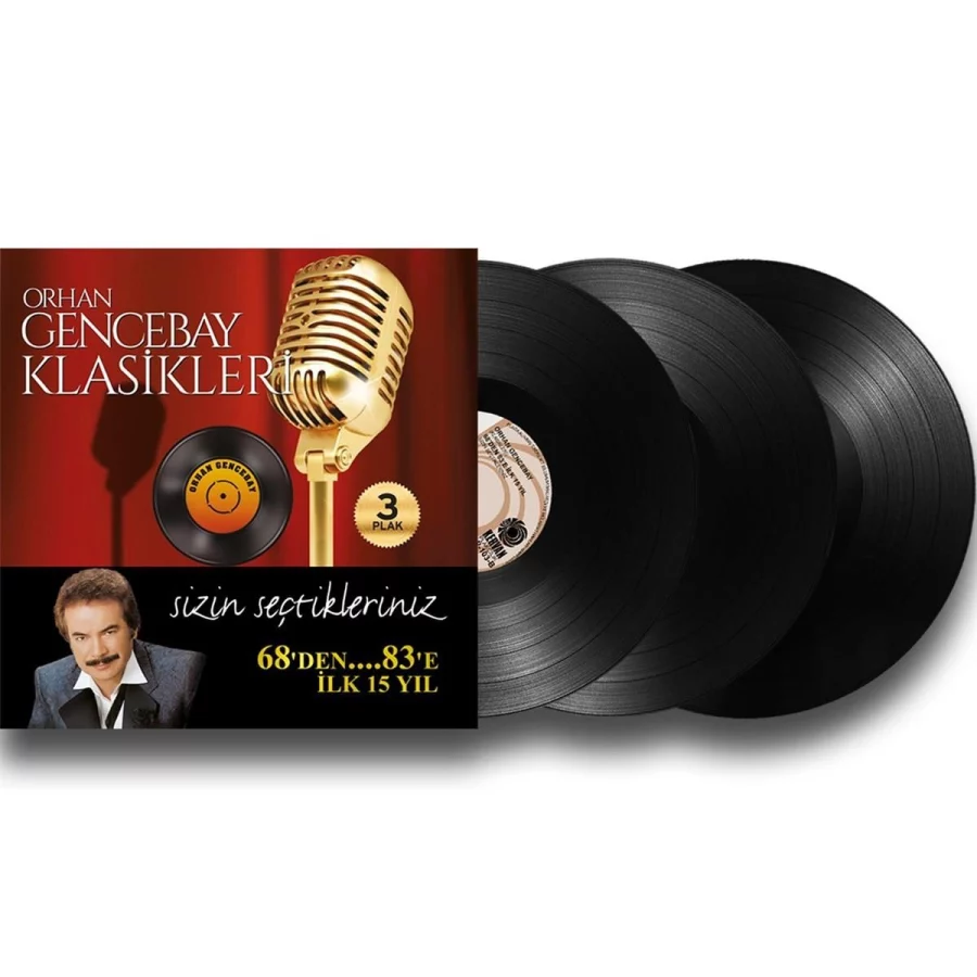 Orhan Gencebay Klasikleri Vol. 1 - 3 Plak - Görsel 4