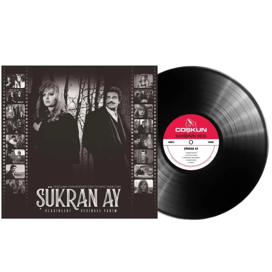 Şükran Ay Klasikleri / Vesikalı Yarim - Plak - Görsel 3