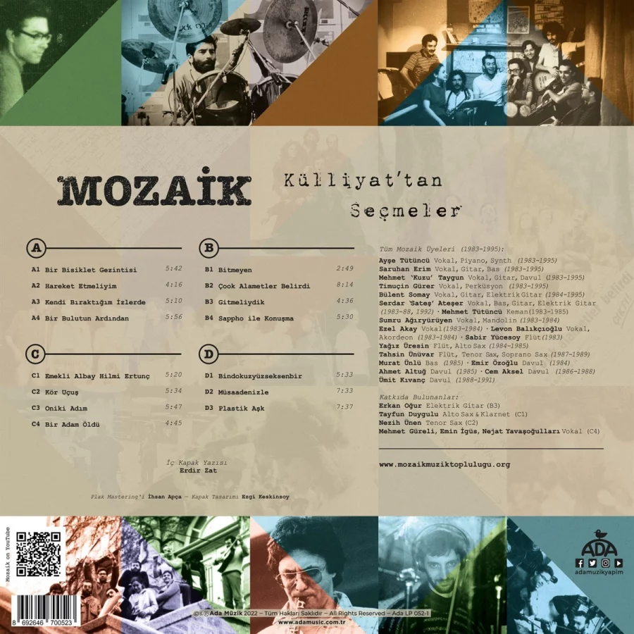 Mozaik Külliyat'tan Seçmeler - 2 Plak - Görsel 2