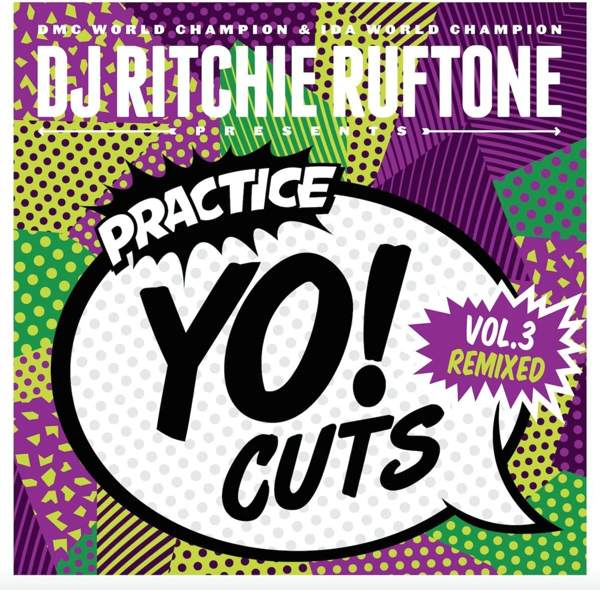 dj-ritchie-ruftone-practice-yo-cuts-vol-3-remixed-plak Dj Ritchie Ruftone Practice Yo! Cuts Vol 3 Remixed - Plak - Görsel 1