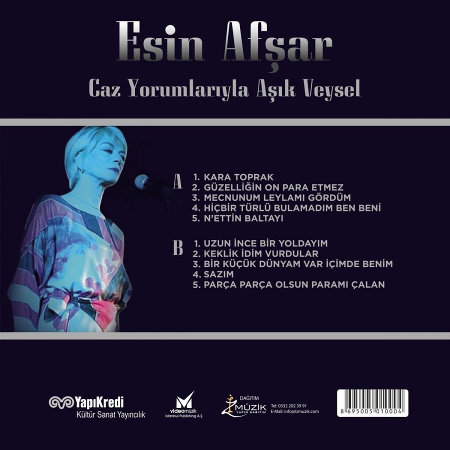 Esin Afşar Caz Yorumlarıyla Aşık Veysel - Plak - Görsel 2