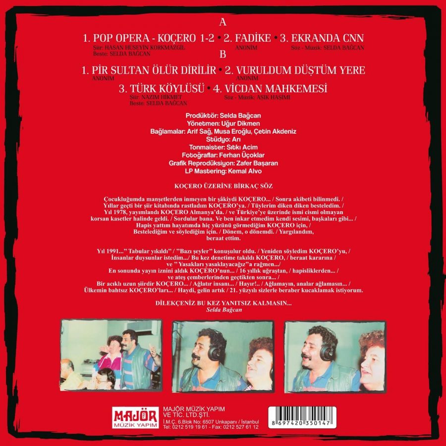 Selda Bağcan & Ahmet Kaya Koçero - Plak - Görsel 2