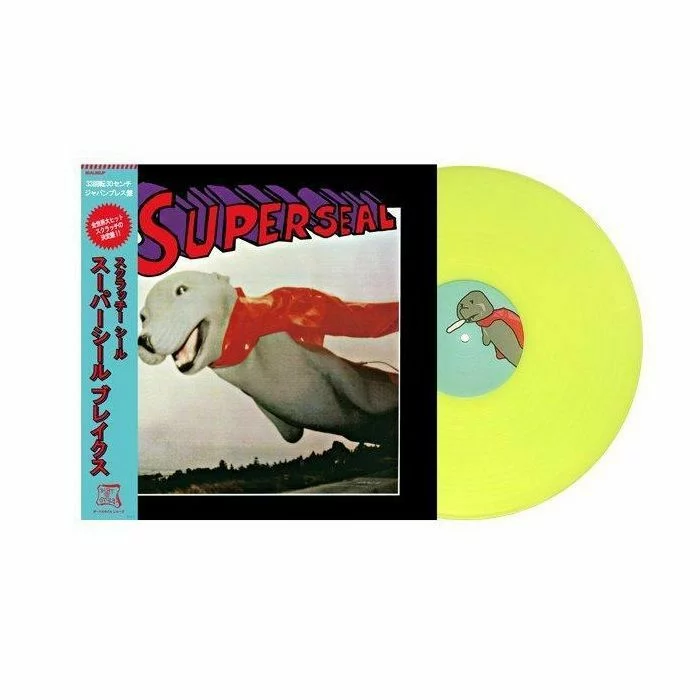 IS823475-01-01-BIG Super Seal Breaks 12" Japan Limited Edition Scratch Vinyl Record (Neon yellow) - Görsel 1
