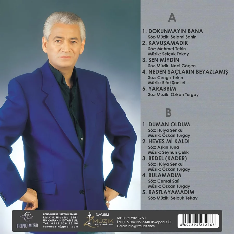 Adnan Şenses Dokunmayın Bana - Plak - Görsel 2