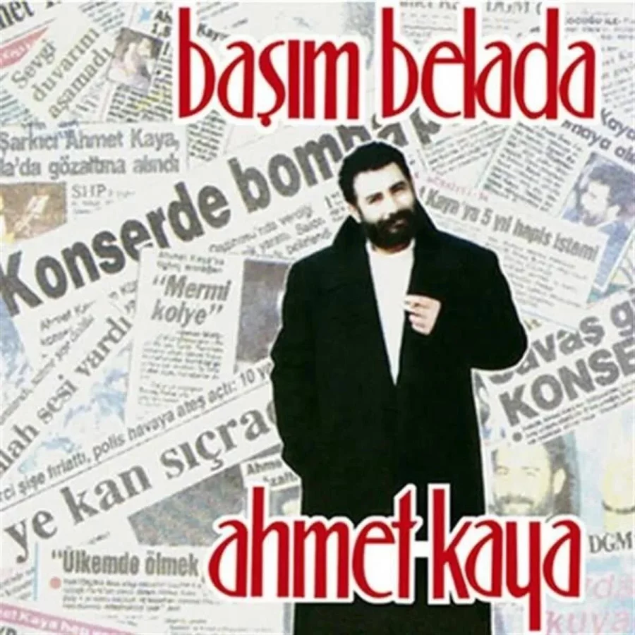 Ahmet Kaya Başım Belada Renkli - Plak - Görsel 2