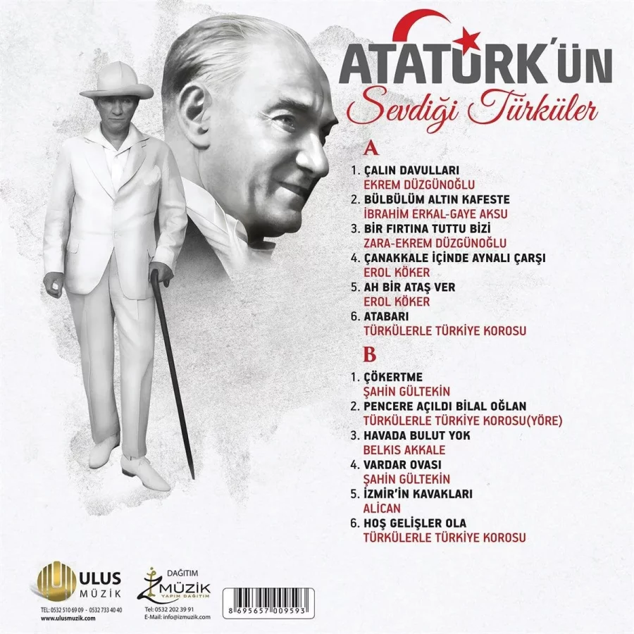 Atatürk'ün Sevdiği Türküler - Plak - Görsel 2