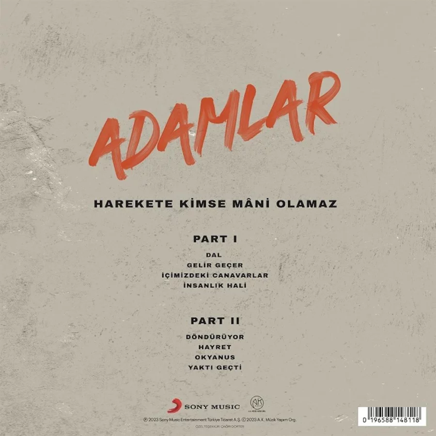 Adamlar Harekete Kimse Mani Olamaz - Plak - Görsel 2
