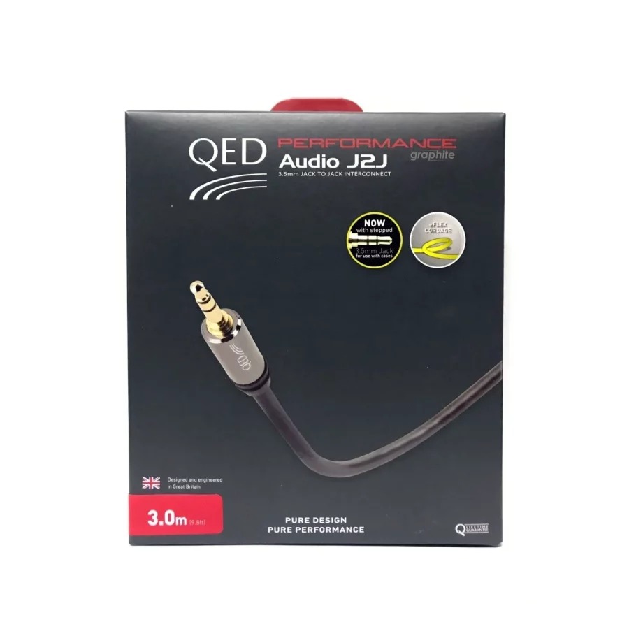 QED QE-6503 Performance Audio 3.5mm Kulaklık Kablosu 3 Metre - Görsel 3