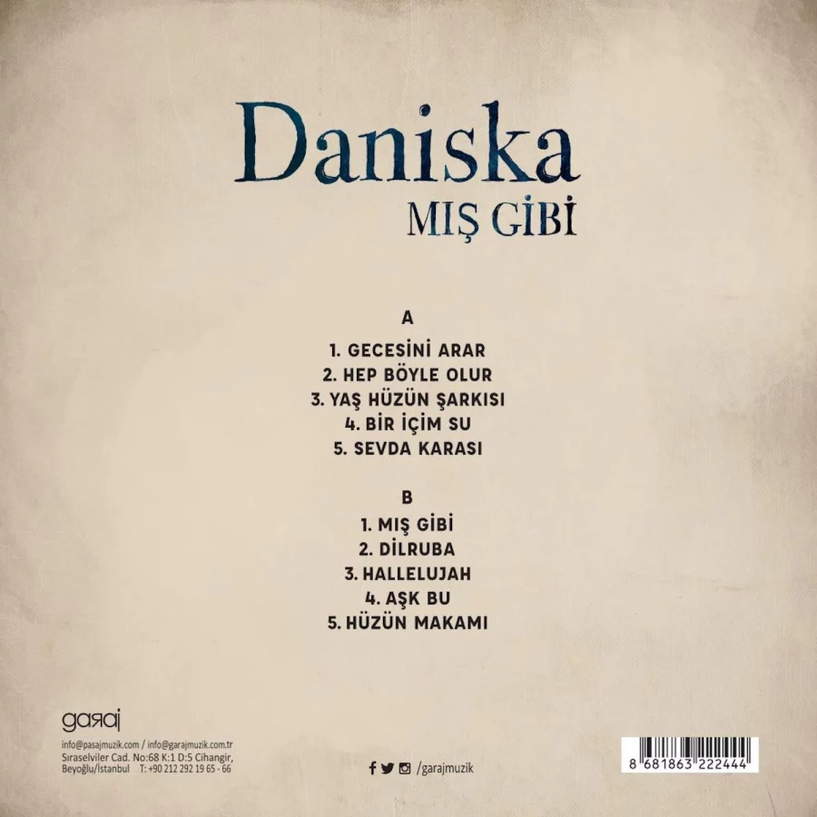 Daniska Mış Gibi - Plak - Görsel 2