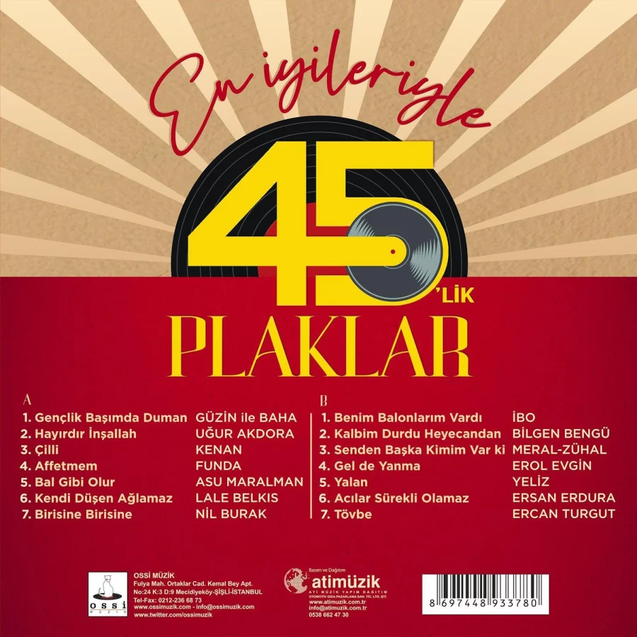 En İyileriyle 45'lik Plaklar - Görsel 2