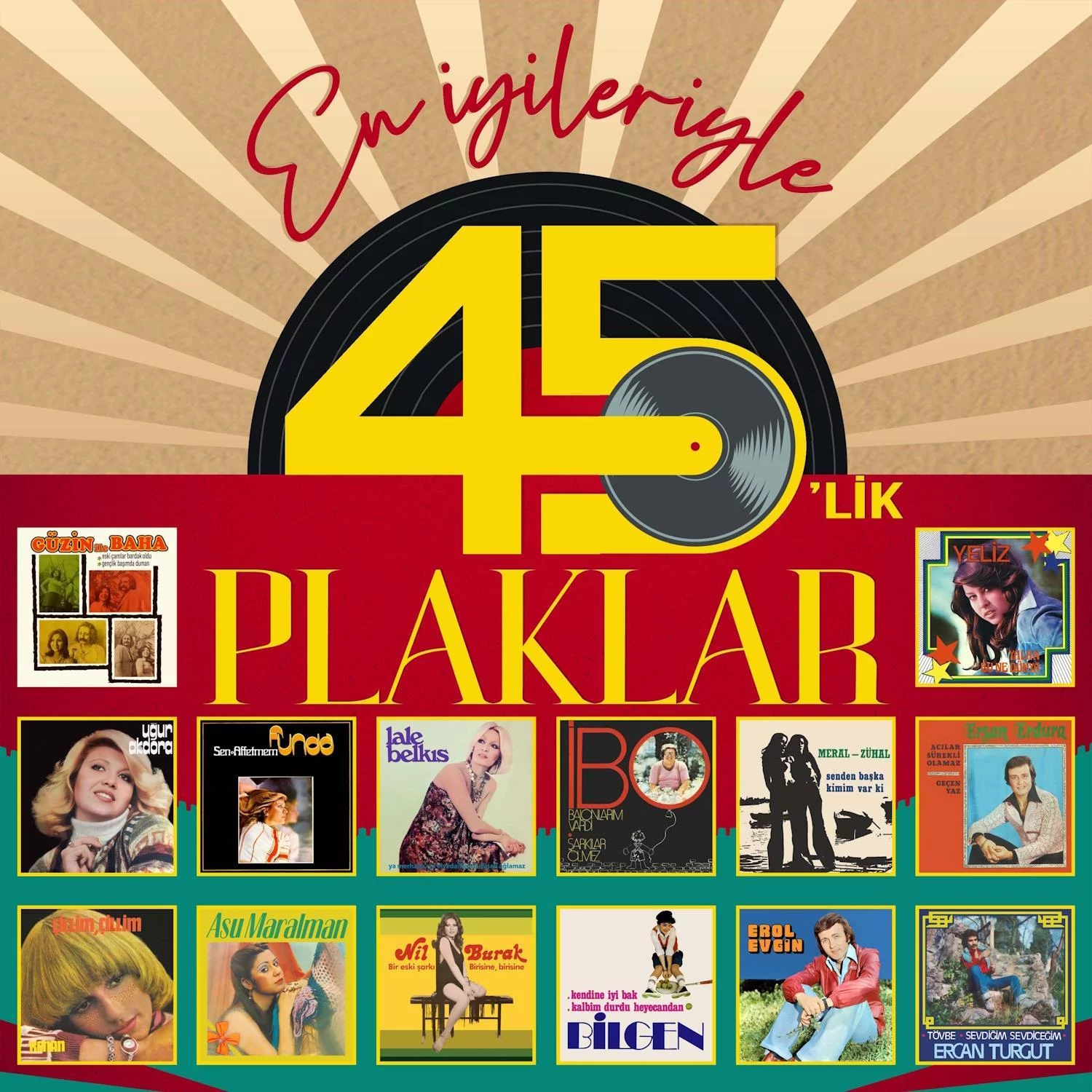 en-iyileriyle-45lik-plaklar En İyileriyle 45'lik Plaklar - Görsel 1