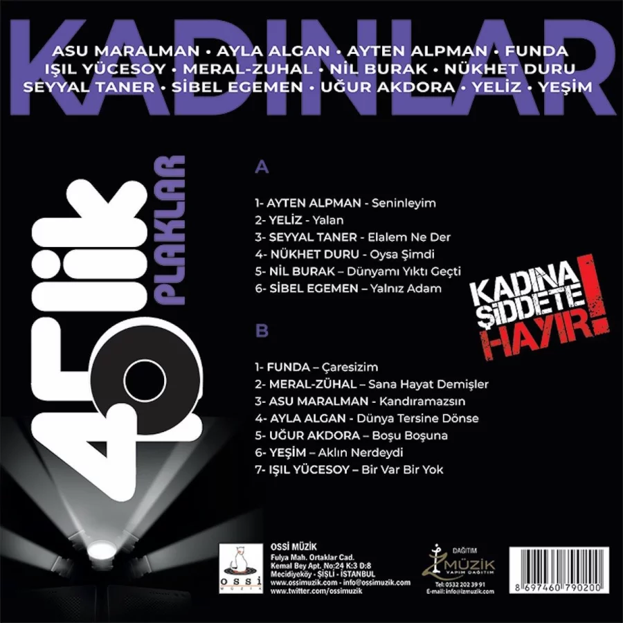 Kadınlar 45'lik Plaklar - Plak - Görsel 2