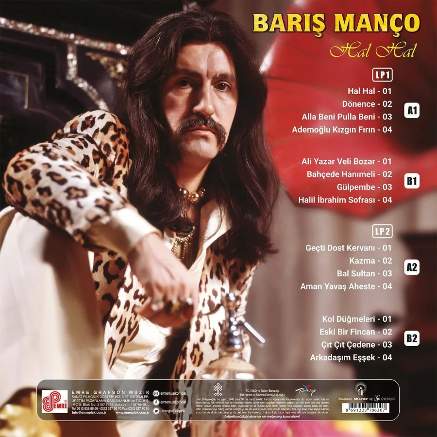 Barış Manço - Hal Hal (2 Plak) - Görsel 2